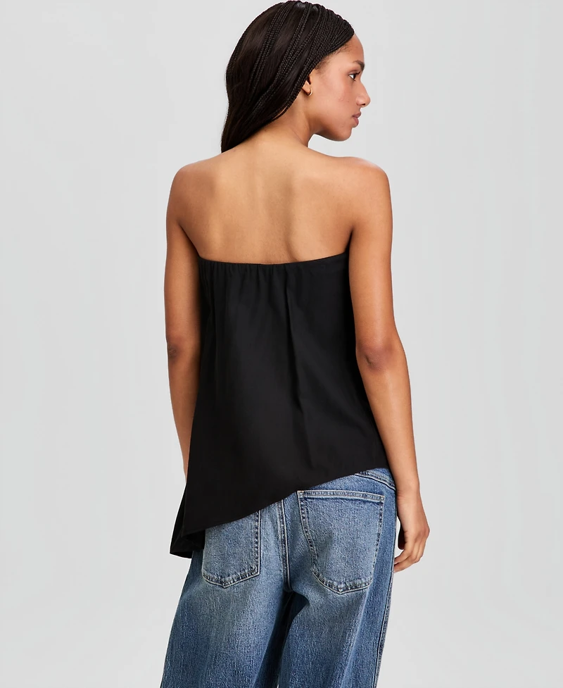 And Now This Women's Asymmetrical-Hem Strapless Top, Macy's Exclusive