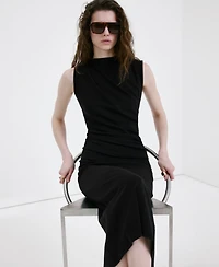 Mango Women's Long Draped Dress