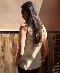 Mango Women's Round-Neck Knitted Top