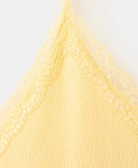 Mango Women's Lace Detail Top