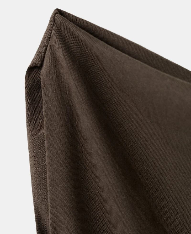 Mango Women's Asymmetrical Flared Dress