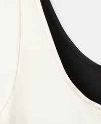 Mango Women's Bicolor Midi Dress