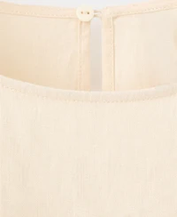 Mango Women's Contrasting Stripes Linen Blouse
