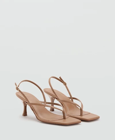 Mango Women's Strappy Heeled Sandals