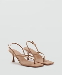 Mango Women's Strappy Heeled Sandals