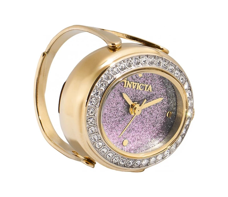 Invicta Women's 49600 Mini Quartz 2 Hand Pink Dial Watch