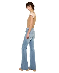 KanCan Women's Brooke High-Rise Flare Jeans