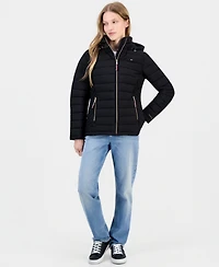Tommy Hilfiger Women's Hooded Packable Puffer Coat