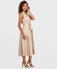 Anne Klein Women's Sleeveless Trench Dress
