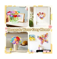 Bruce & Shark Diy Flower Craft Kit - Make 30+ Bouquets with Storage Box