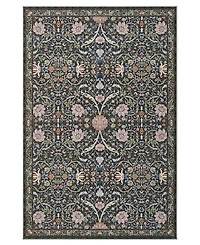 Hunter Abrabella Washable Non-Slip Printed Chenille Accent Rug