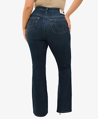 True Religion Plus Becca Mid-Rise Bootcut Jean