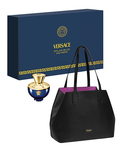 Versace 2-Pc. Dylan Blue Pour Femme Eau de Parfum Summer Set with Tote Bag