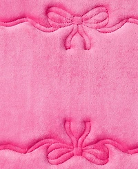 Juicy Couture Ribbon Border Quilted Memory Foam Bath Mat