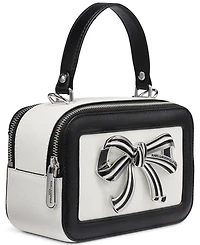 Karl Lagerfeld Paris Simone Leather Small Crossbody Handbag