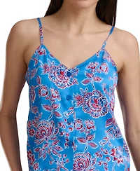 Tommy Hilfiger Women's V-Neck Camisole Top and Boxer Shorts, 2Pc Set
