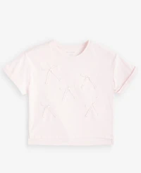 Epic Threads Girls' Xs-xl Bow Boxy T-Shirt, Macy's Exclusive