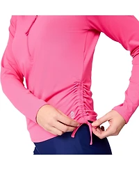 Free Country Women's SunFree Quarter Zip Upf Sunshirt