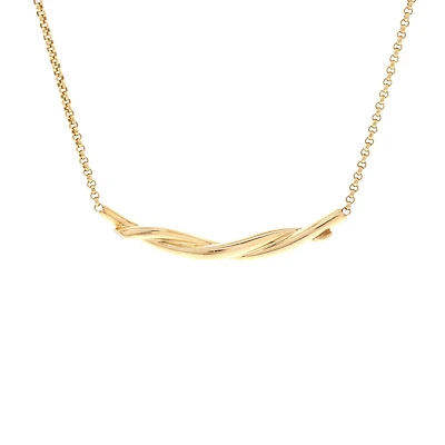 Pre-Owned Cartier Entrelaces Pendant Necklace