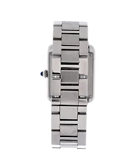 Pre-Owned Cartier Tank Solo Quartz Watch in Stainless Steel 24mm