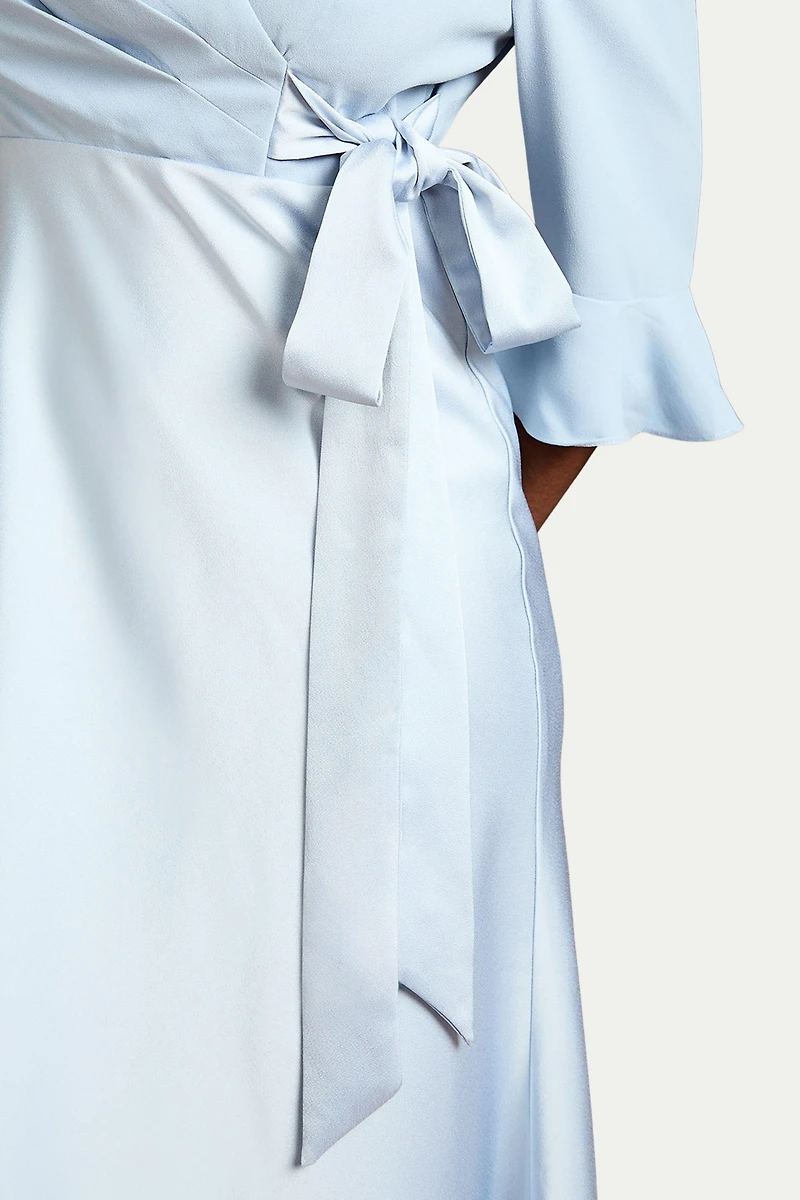 Coast Women's Satin Back Crepe Wrap Dress