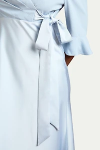 Coast Women's Satin Back Crepe Wrap Dress