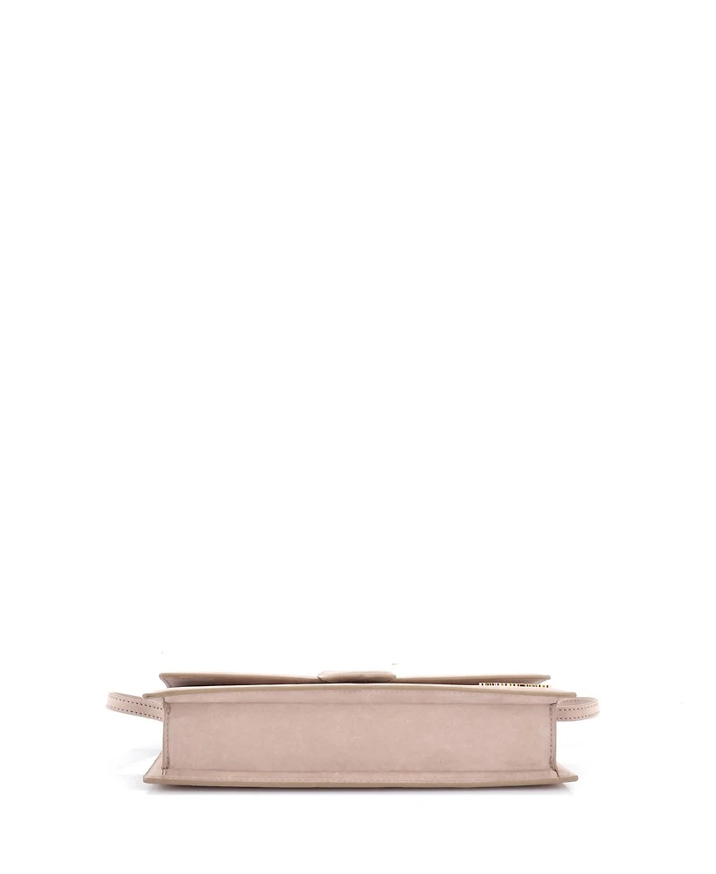 Pre-Owned Jacquemus Long Le Bambino Flap Shoulder Bag Suede
