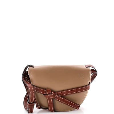 Pre-Owned Loewe Small Gate Shoulder Bag Leather