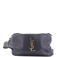 Pre-Owned Saint Laurent Classic Monogram Belt Bag Leather