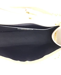 Pre-Owned Saint Laurent Medium Classic Monogram Envelope Satchel Mixed Matelasse Leather