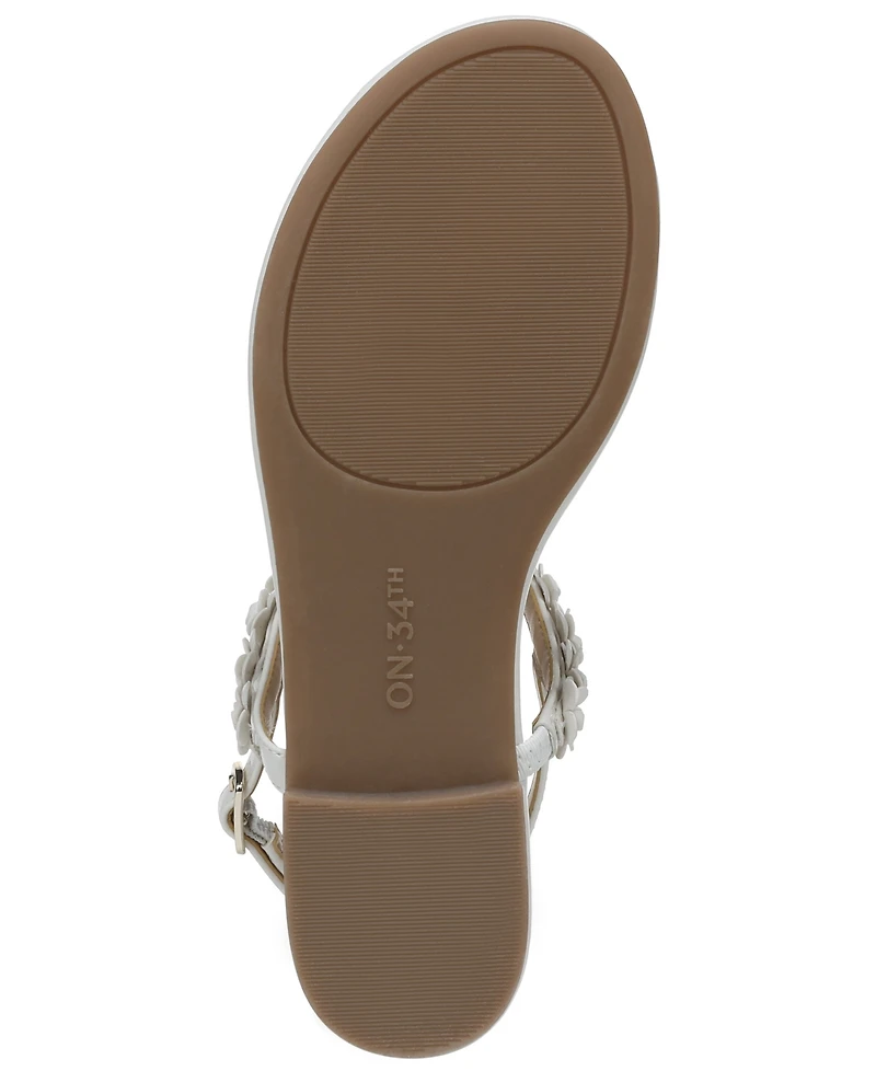 On 34th Women's Ariellaa Flat Thong Sandals, Macy's Exclusive