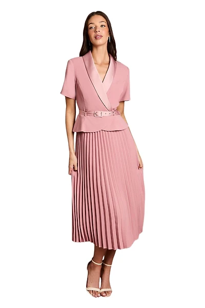 Coast Women's 2 1 Pleated Skirt Dress