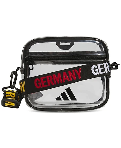 adidas Men's Germany Zip-Up Crossbody Bag