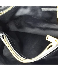 Pre-Owned Saint Laurent Medium Loulou Shoulder Bag Matelasse Chevron Leather