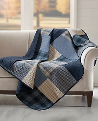 Woolrich Patchwork Quilted Throw, 50" x 70"