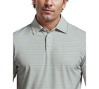 Pga Tour Men's Feeder Stripe Golf Polo Shirt
