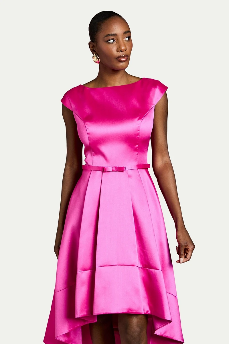 Coast Women's Twill Hi-lo Midi Dress