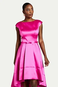 Coast Women's Twill Hi-lo Midi Dress