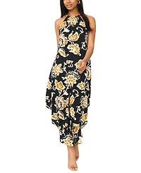 Msk Women's Halter Neck Jumpsuit