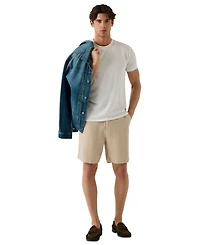 Guess Men's Linen Coast relaxed Shorts