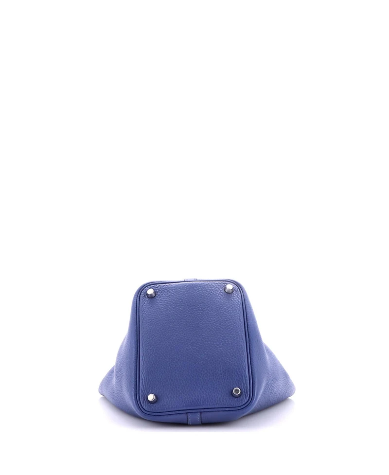 Pre-Owned HERMES Pm Eclat Picotin Lock Bag Clemence