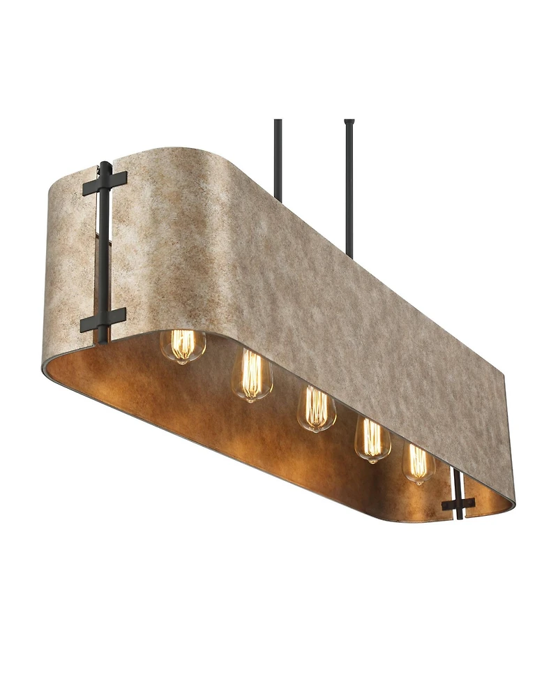 Possini Euro Design Possini Euro Julian Rustic Silver Island Pendant
