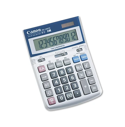 Canon 7438A023 12-Digit Lcd Hs-1200TS Desktop Calculator