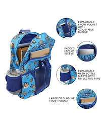 Dog Man Backpack Lunch 2-Piece