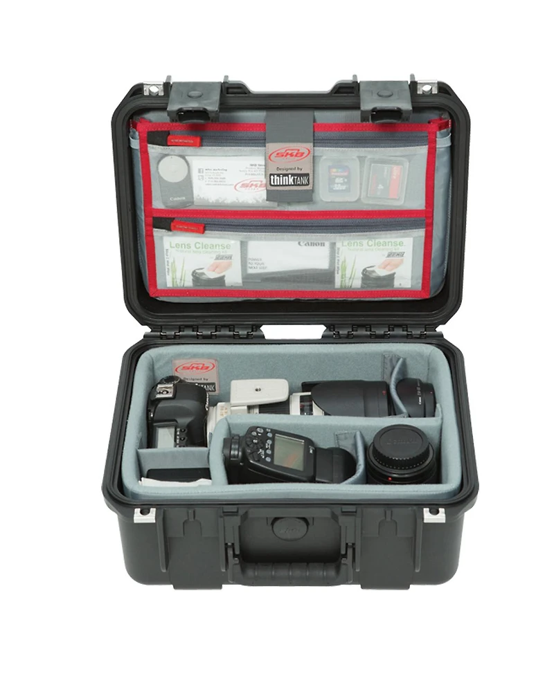 Skb iSeries 1309-6 Case with Think Tank Designed Photo Dividers and Lid Organizer