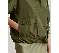 Lauren Ralph Women's Full-Zip Windbreaker Jacket