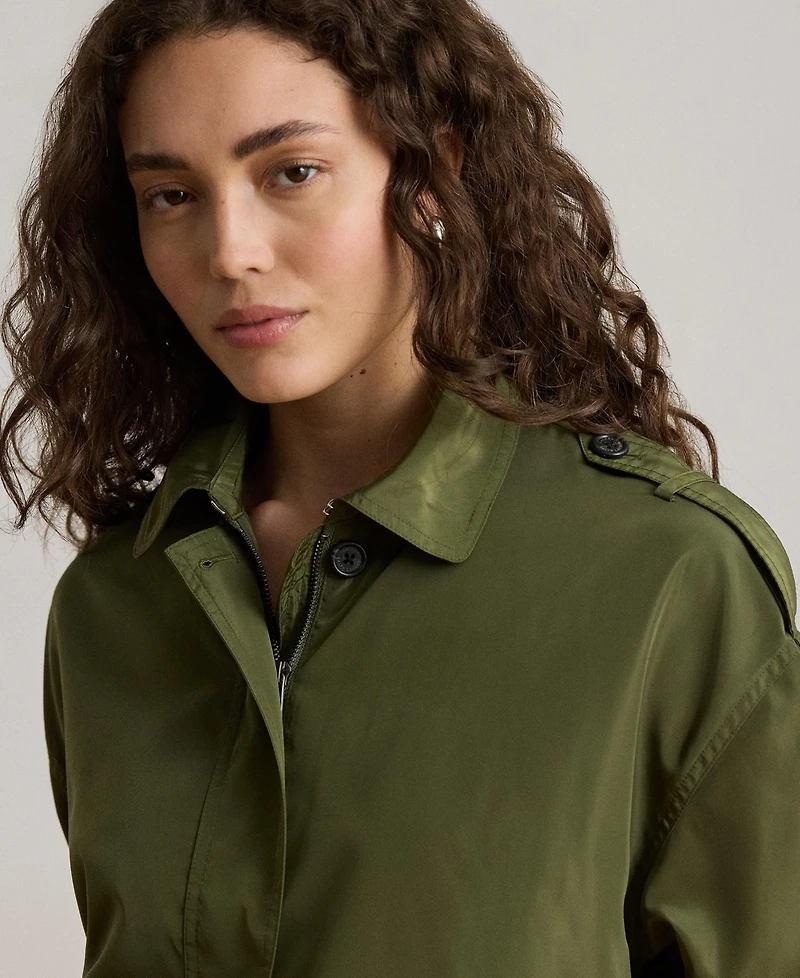 Lauren Ralph Women's Full-Zip Windbreaker Jacket
