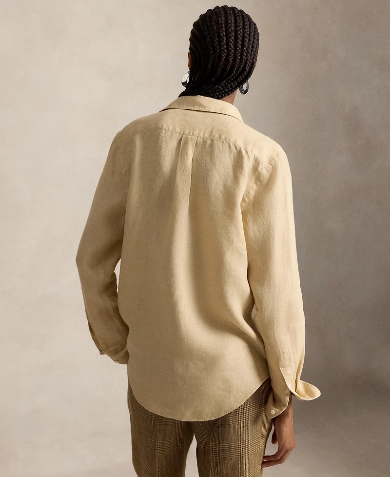 Polo Ralph Lauren Women's Classic-Fit 100% Linen Shirt