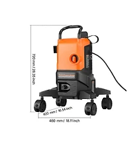 Sugift Electric Pressure Washer 2700 Psi 1.8 Gallons Per Minute with 4 Nozzles Foam Cannon