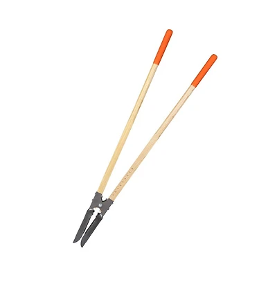 Sugift Post Hole Digger Heavy Duty Wood Handle for Gardening